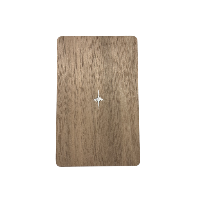 Deemi Aynin Carte de visite Yanakăm® Carte Deemi Bois Yanakăm®